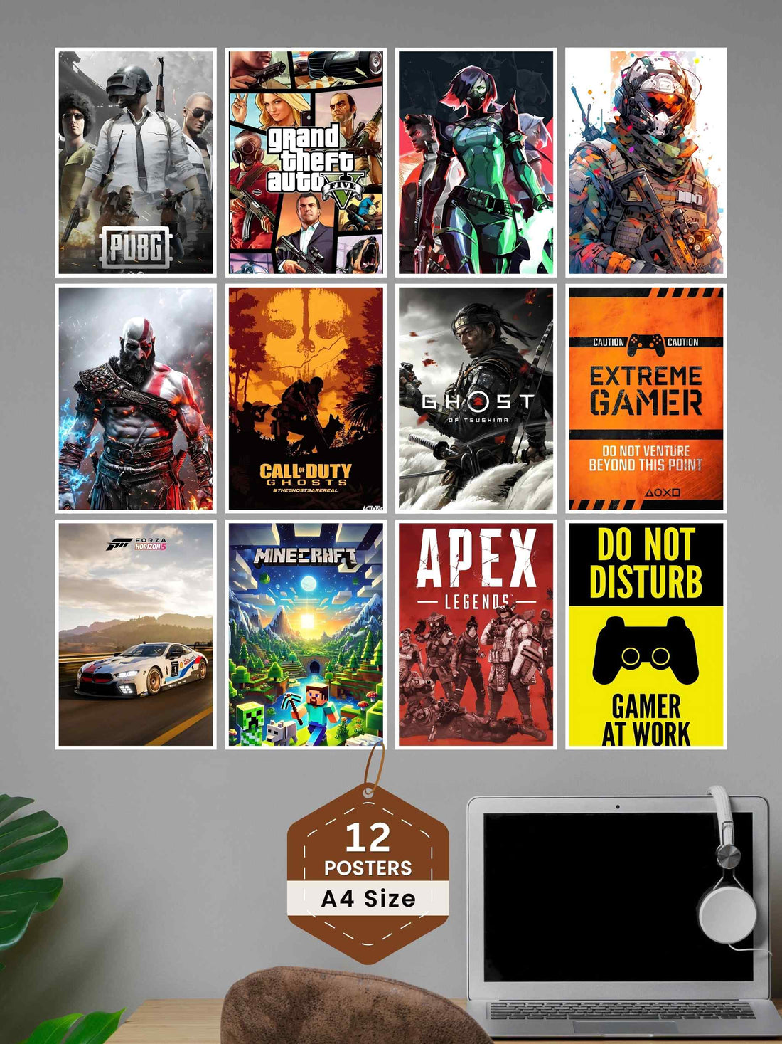 12 Gaming Posters