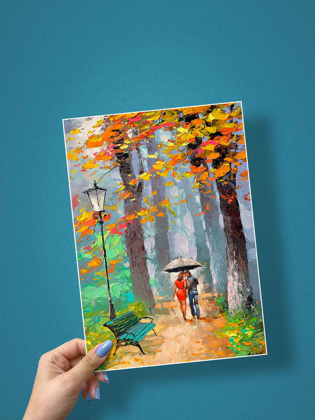 Romantic Stroll in Autumn #11
