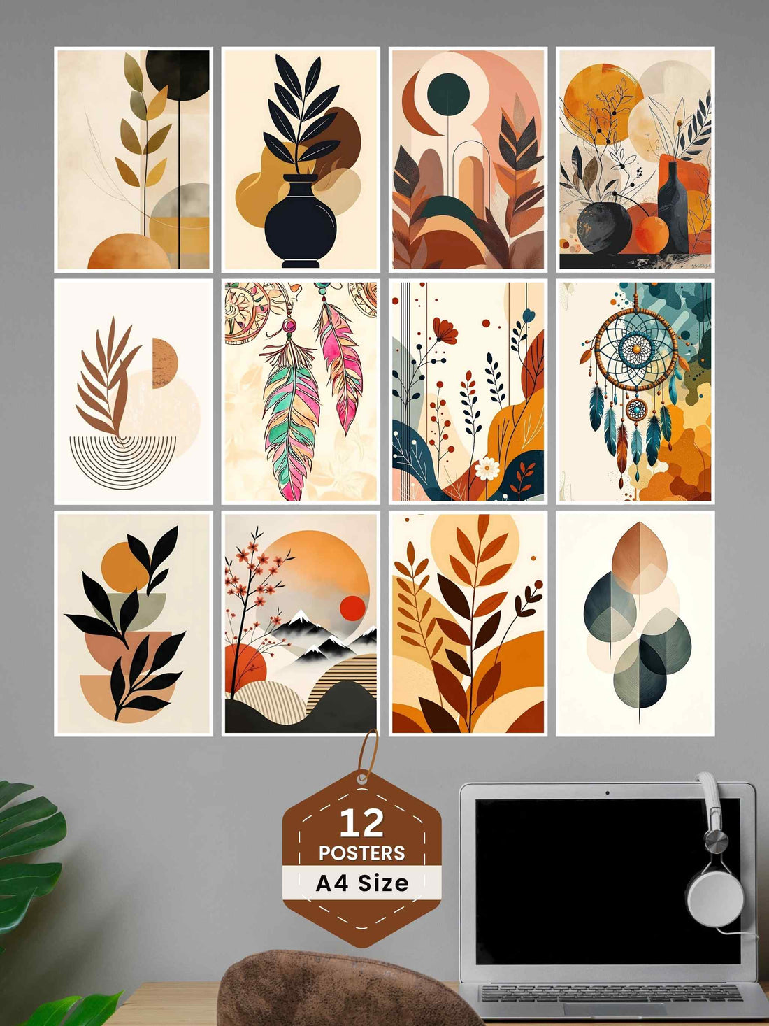 12 Bohemian Art Posters