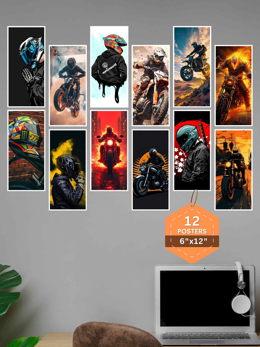 12 Stunning Biker Posters