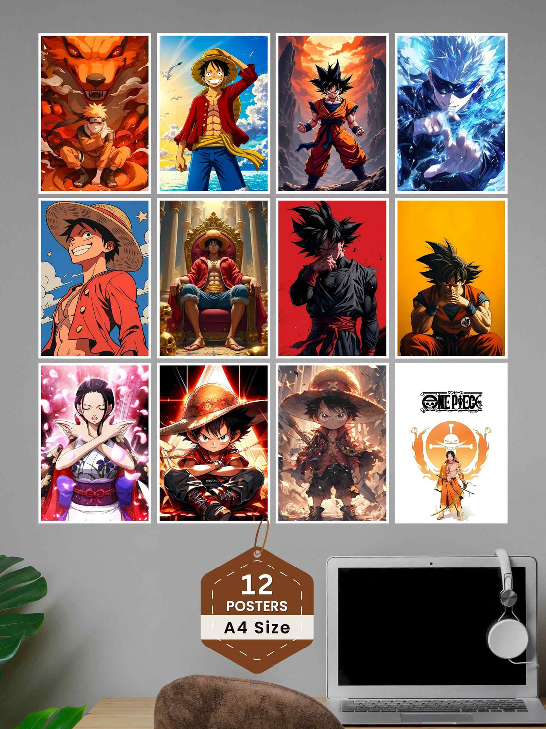 12 Anime Posters