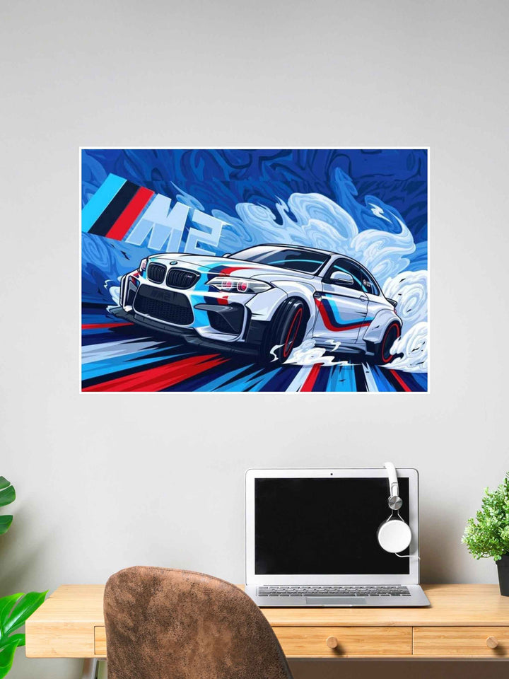 BMW M4 Sports Car Poster #193