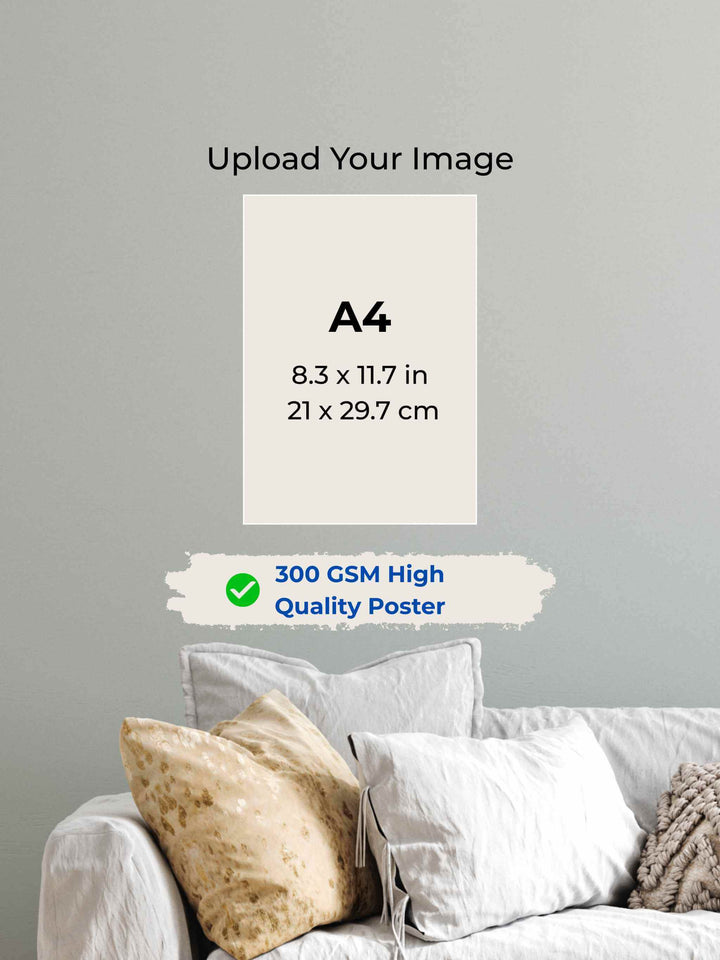 A4 Size - Custom Poster Prints