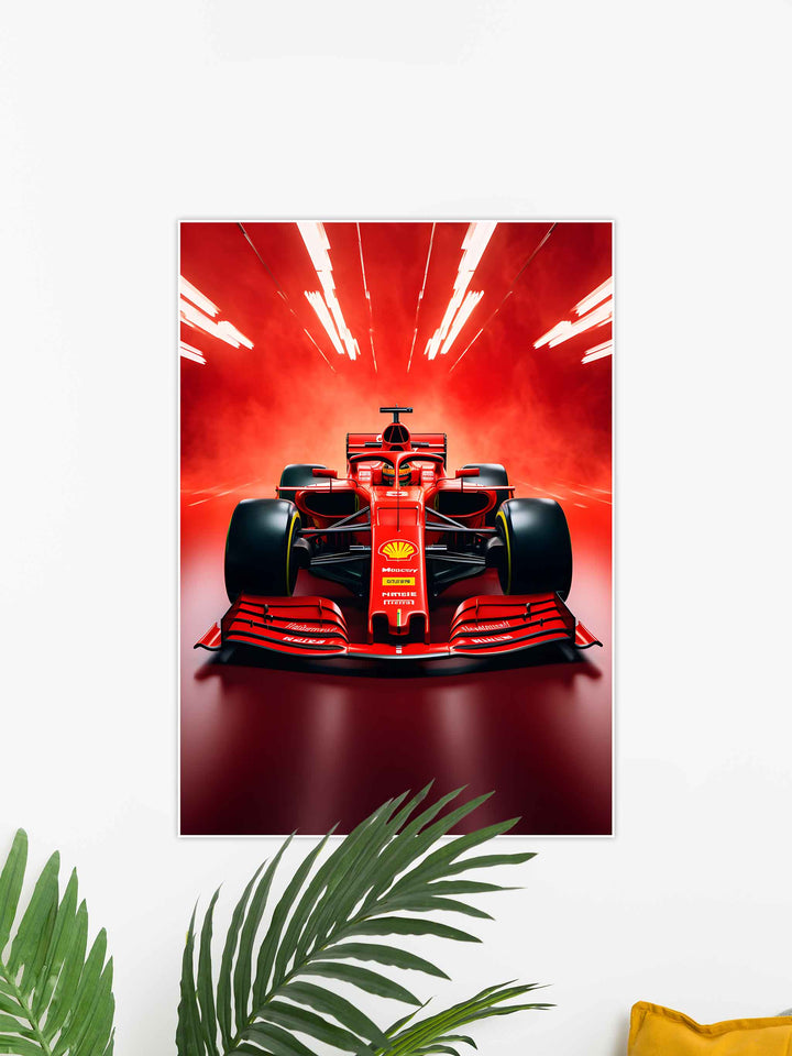 Iconic Red Formula 1 Wall Poster #27