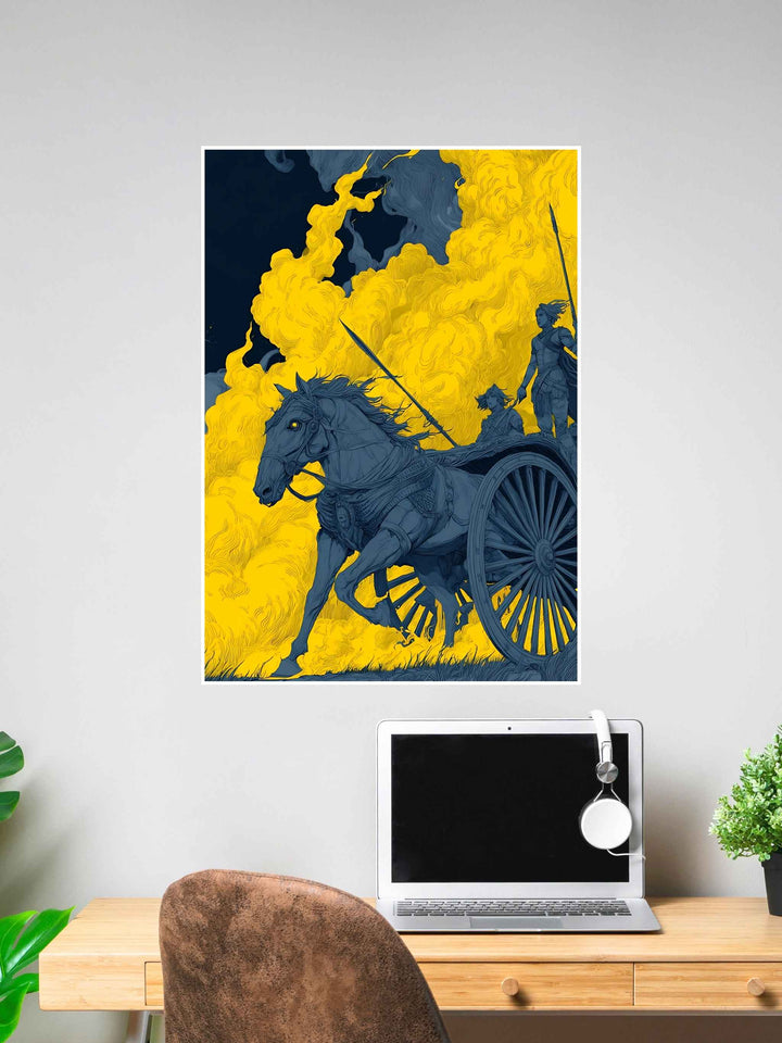 Mahabharata Chariot Poster #296