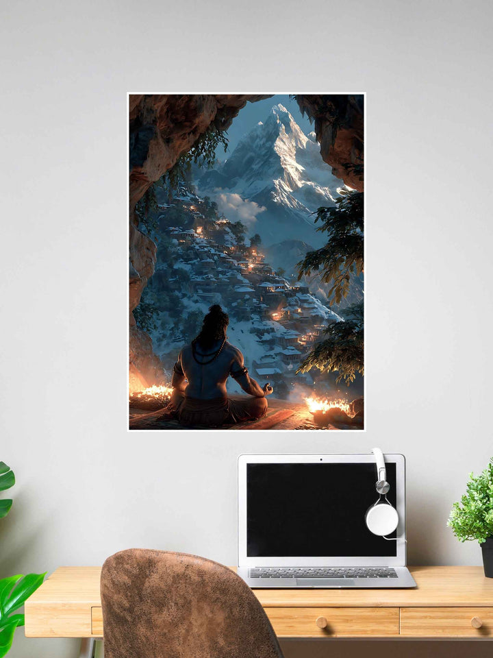 Meditating Shiva Poster #299