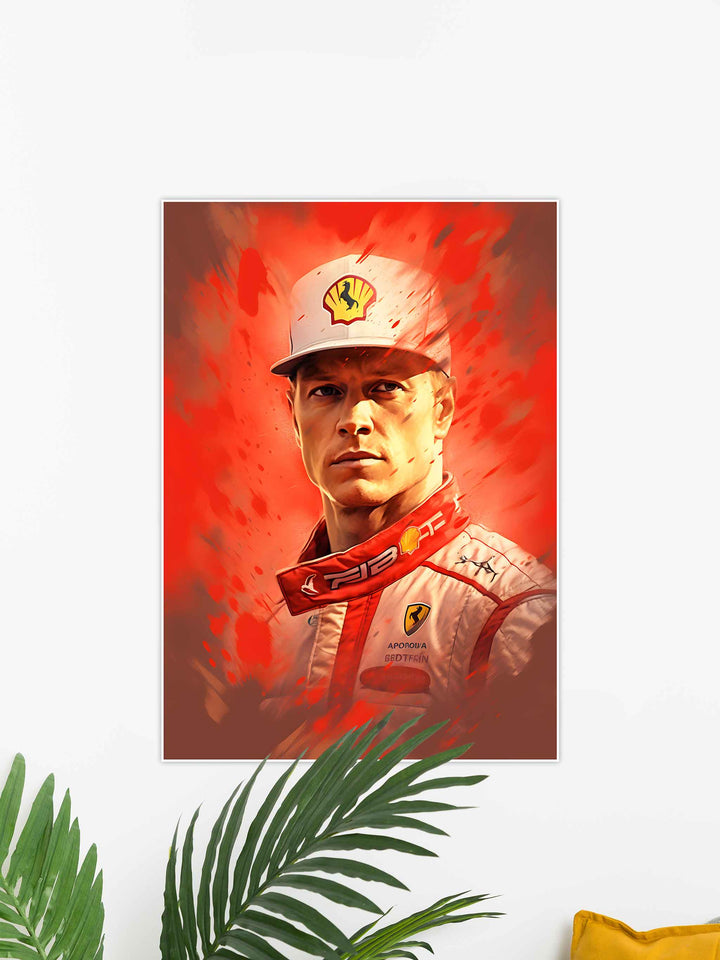 The Iceman – Fearless Racing Champion Wall Poster #30