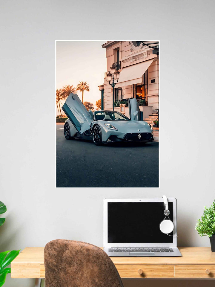 Luxury Maserati Supercar Wall Poster #328