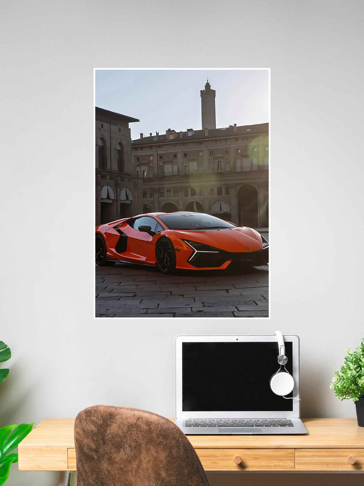 Lamborghini Revuelto City Elegance Wall Poster #340