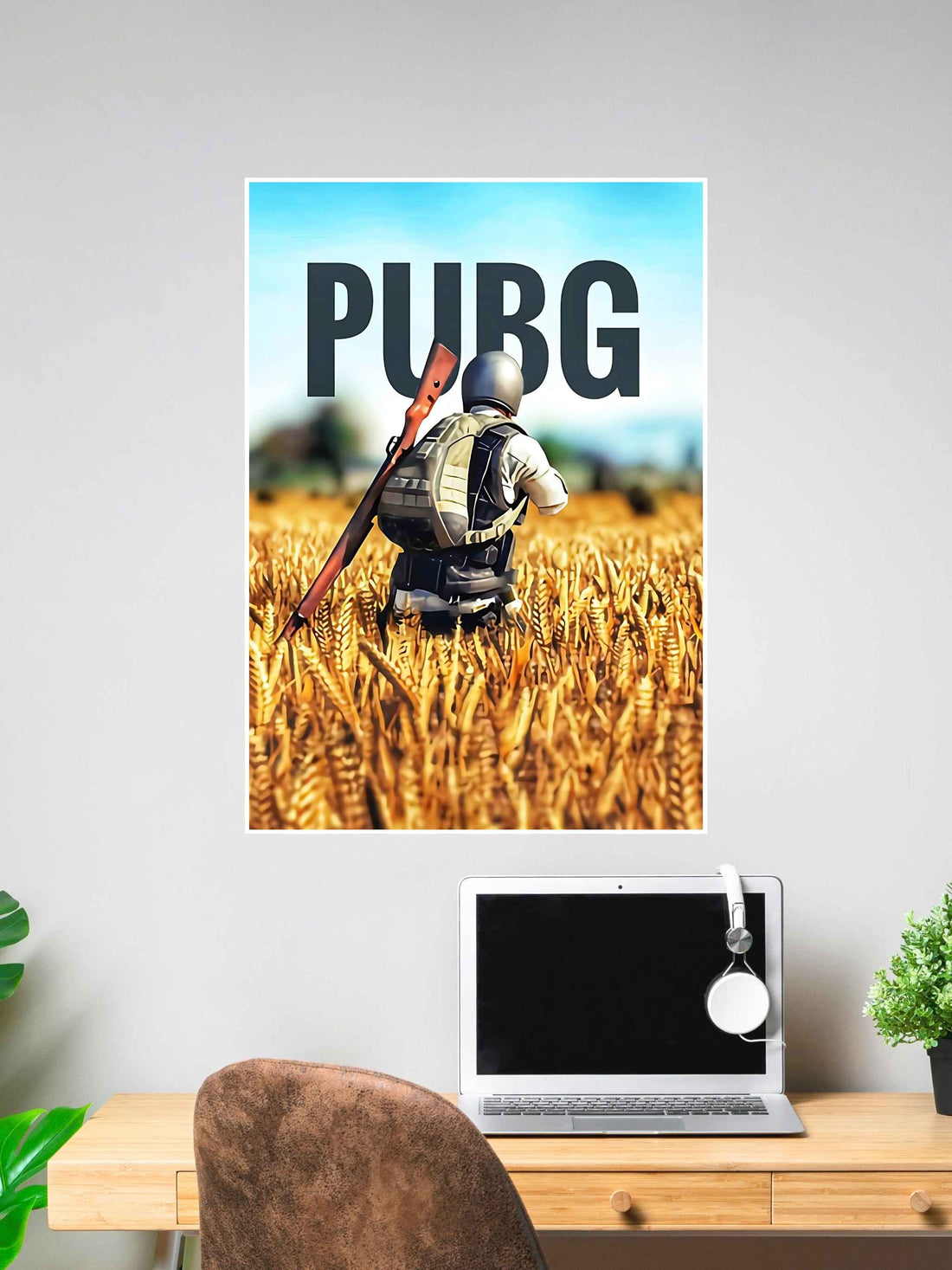PUBG Survivor Poster | Battleground Warrior Wall Art #352