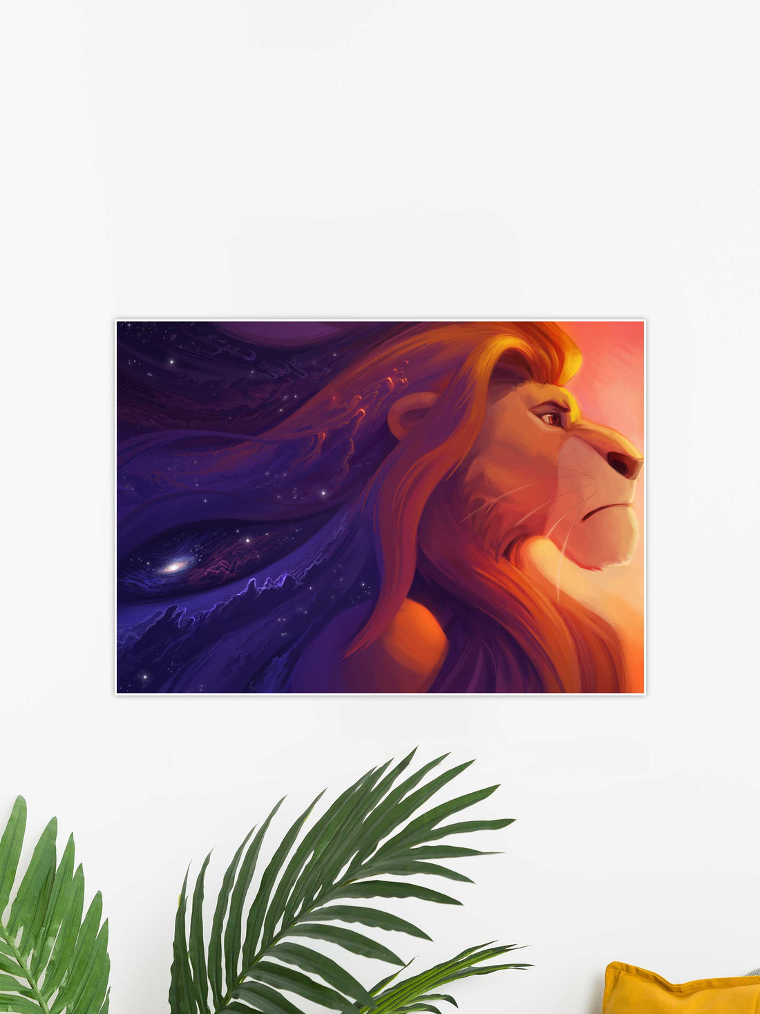 Celestial Majesty Lion Wall Poster #51