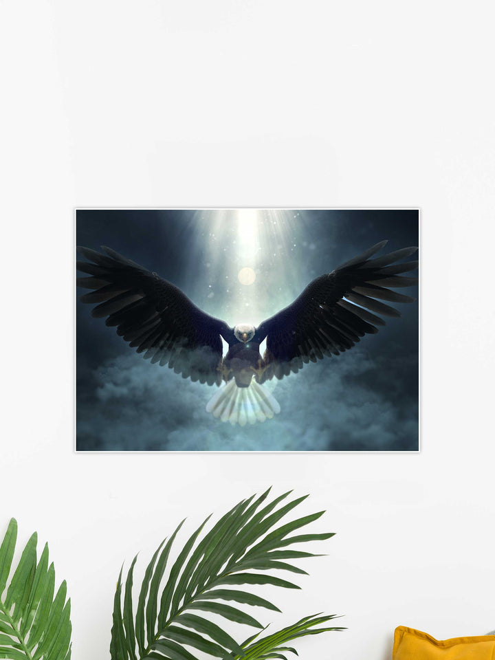 Soaring Majesty Eagle Wall Poster #57