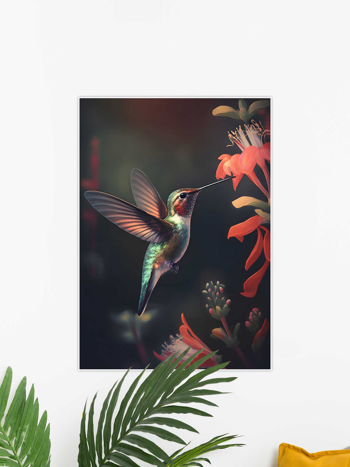 Hummingbird Wall Art Poster #59