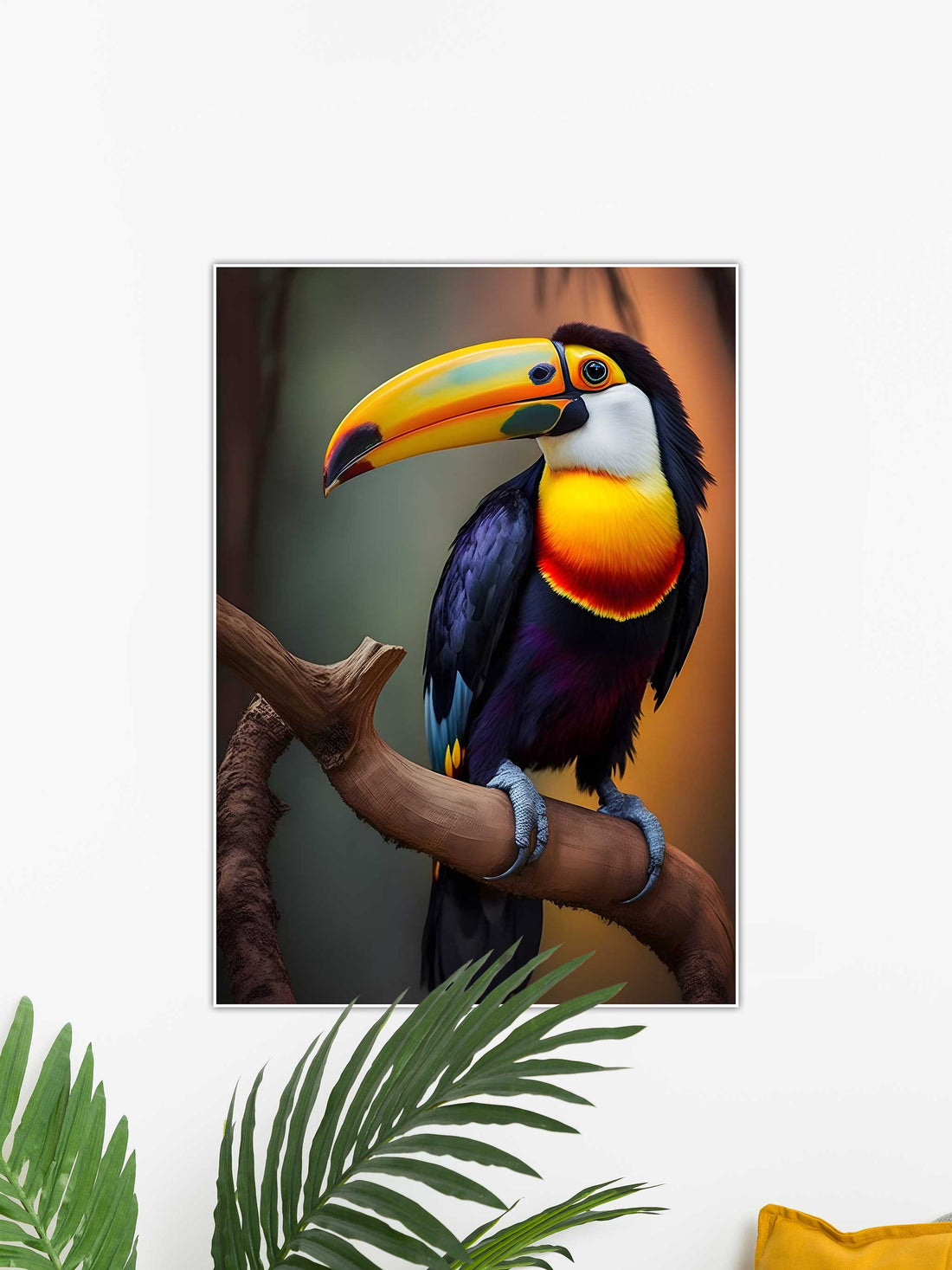 Tropical Toucan Exotic Wall Poster #60