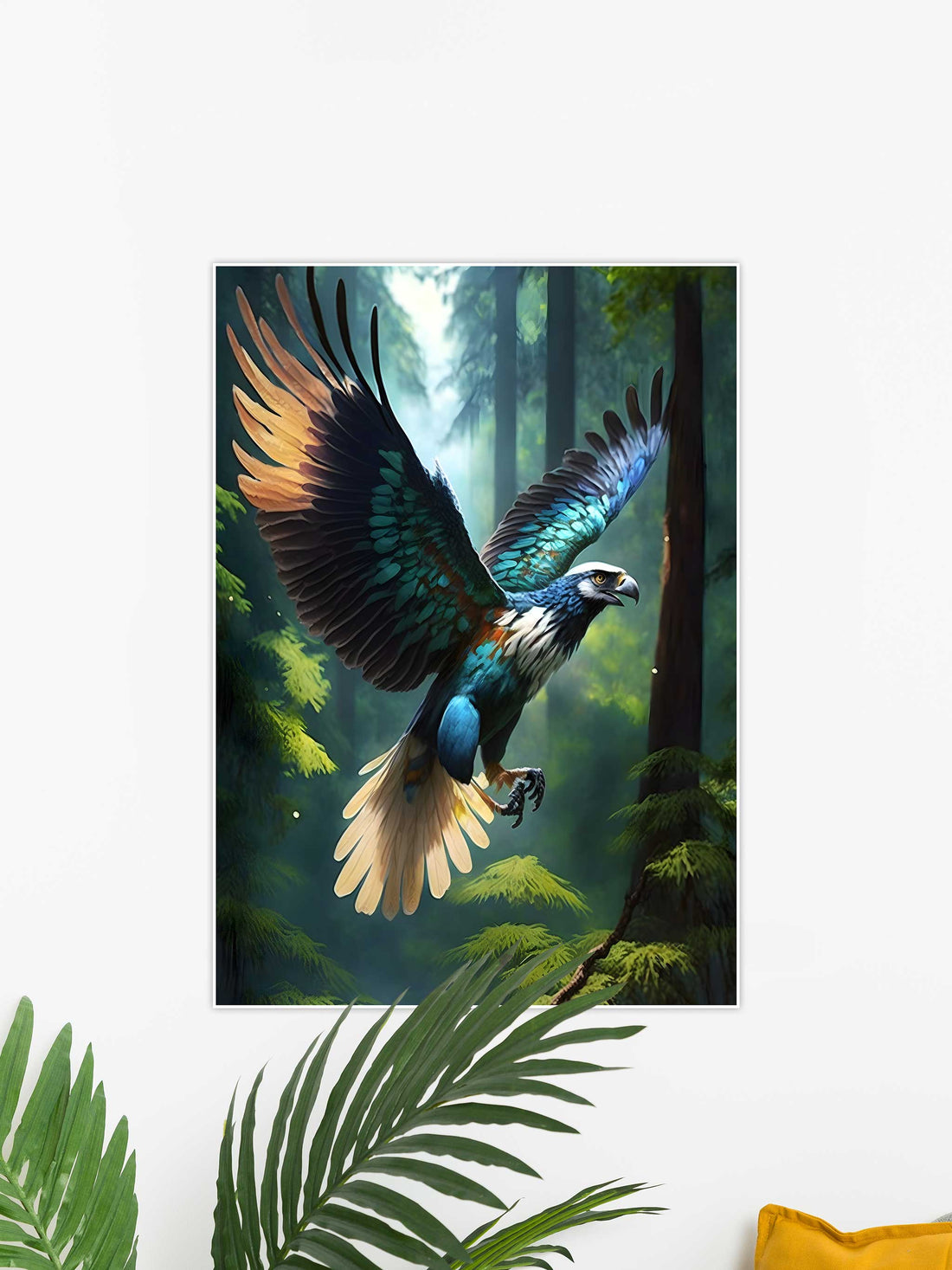 Eagle in Flight Wall Poster #61
