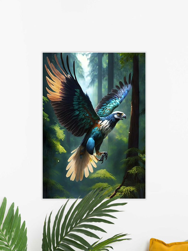 Eagle in Flight Wall Poster #61