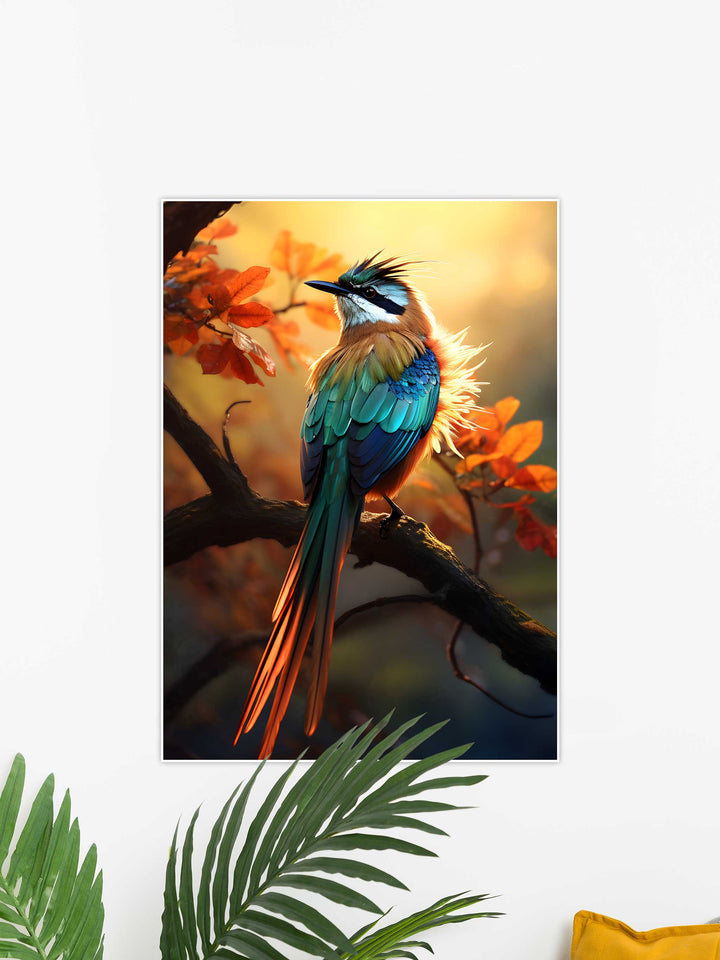 Elegant Bird Wall Art Poster #64