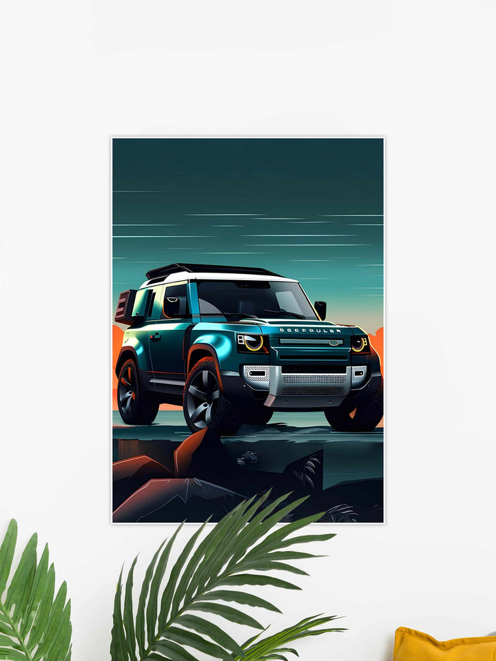 Defender Adventure Art Poster #81
