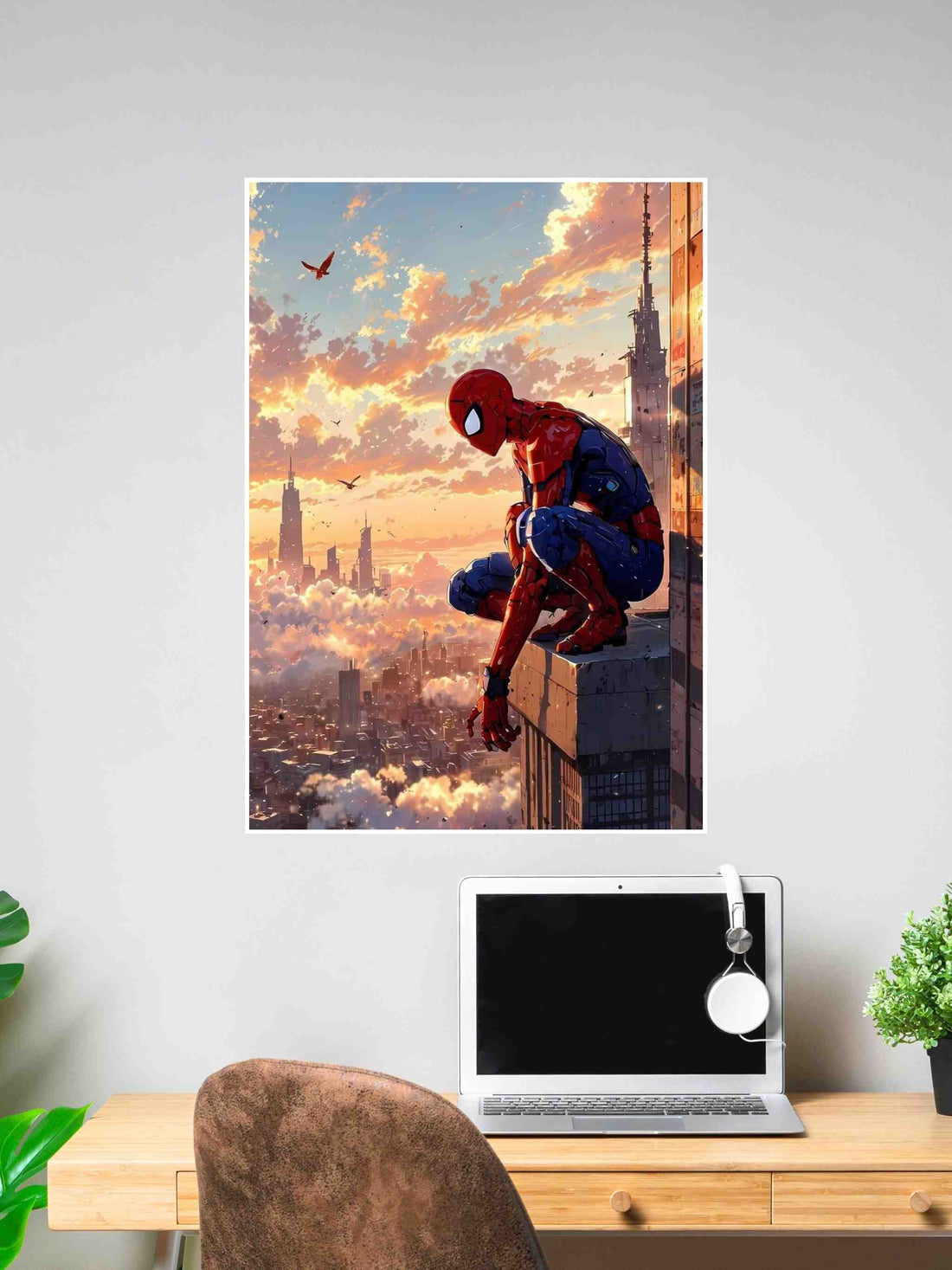 Spiderman Skyline Poster #89