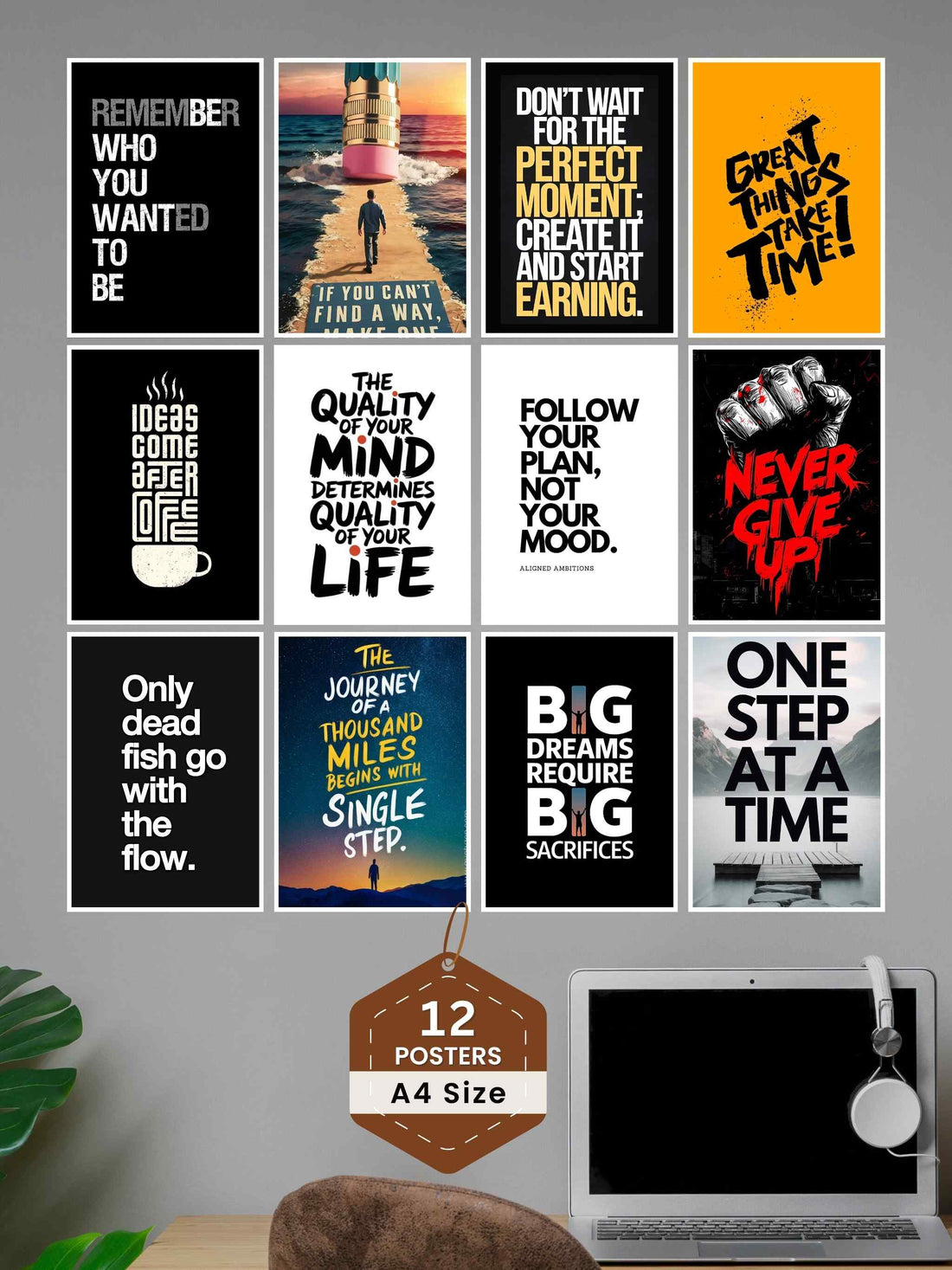 12 Motivational Quote Posters