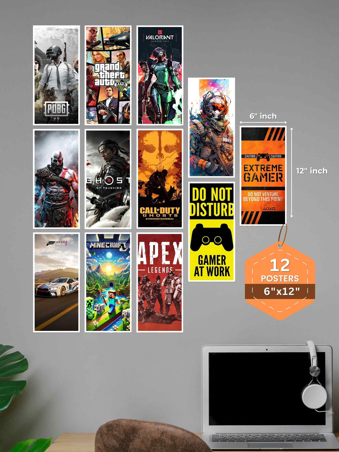 12 Gaming Posters